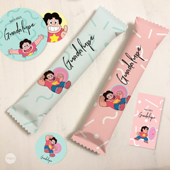 Kit imprimible steven universe candy bar cumpleaños tukit - comprar online