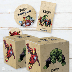 Kit imprimible avengers vengadores tukit - comprar online