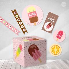 Kit imprimible helados candy bar tukit en internet
