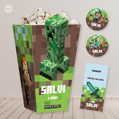 Kit imprimible minecraft tukit en internet