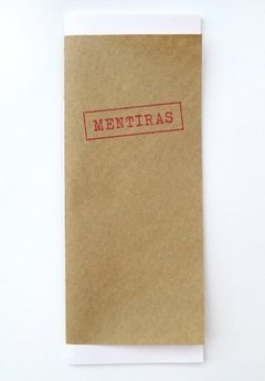 Sketchbook Mentiras - comprar online