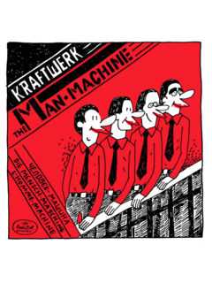 Kraftwerk - The Man Machine [PÔSTER]