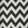 Tela Brin Chevron Negro - Venta de Telas Online