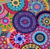 Venta de telas por metro - Gabardina mandalas 933