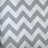 Tela Lona Chevron Gris - Venta de Telas Online