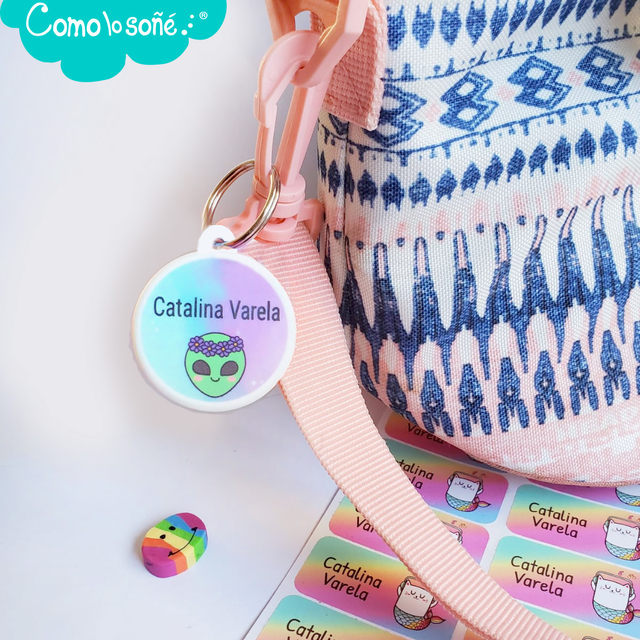 LLAVEROS PERSONALIZADOS PARA MOCHILAS LLAVEROS PERSONALIZADOS PARA MOCHILAS