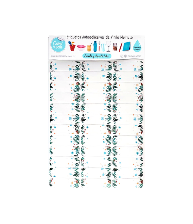 ETIQUETAS PARA VASOS Y MAS, de Vinilo, Pack 36 unidades, a prueba de agua. NO Incluye marcador indeleble ETIQUETAS PARA VASOS Y MAS, de Vinilo, Pack 36 unidades, a prueba de agua. NO Incluye marcador indeleble