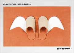 Pantuflas "Arquitectura para el Cuerpo" - comprar online