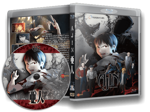 Anime Ajin: Demi-Human em Blu-ray (AnimesDVD)