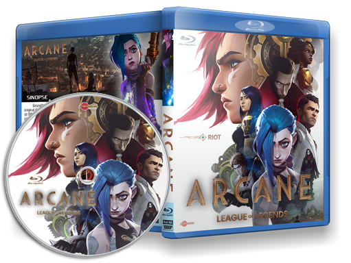 Arcane: League of Legend em Blu-ray