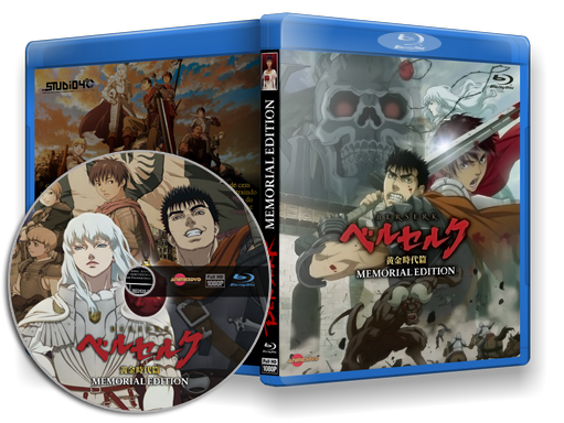 Comprar anime Berserk Memorial Edition em Blu-ray