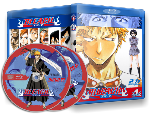 Dvds Bleach Série Completa Alta Qualidade Frete Grátis