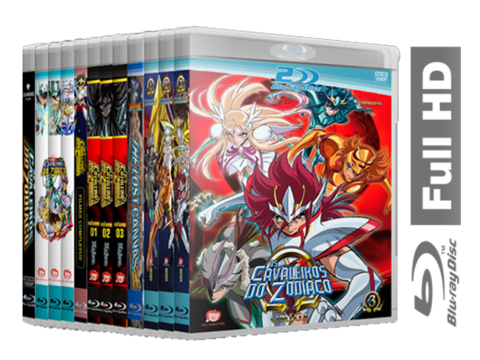 Saint Seiya Completo em Blu Ray