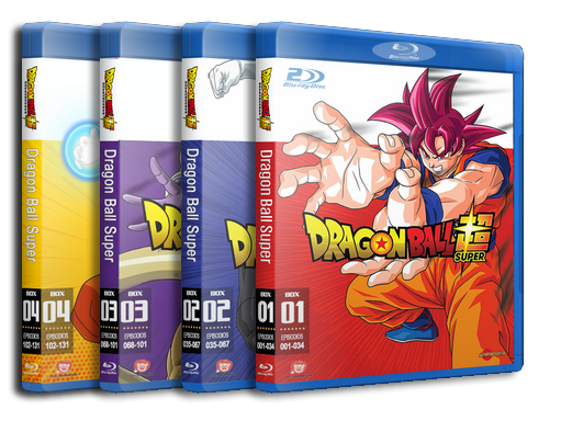 Dragon ball super box dvd completo