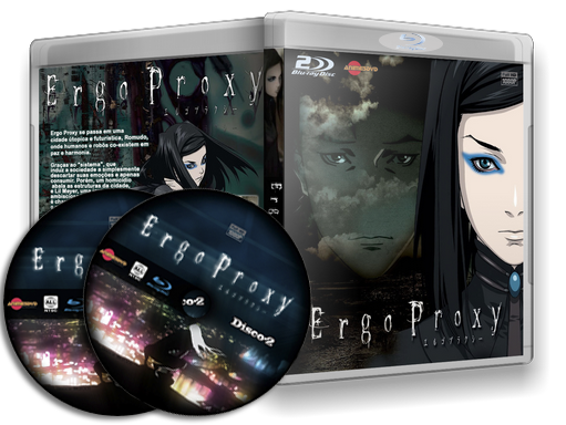 Ergo Proxy Vol 1-6 - 3Blu-ray Importação