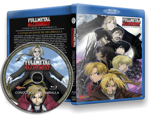 FullMetal Alchemist The Movie Conqueror Of Shamballa DVD Anime