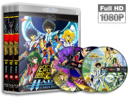 Cavaleiros do Zodiaco Saga de Hades em Blu Ray Completo