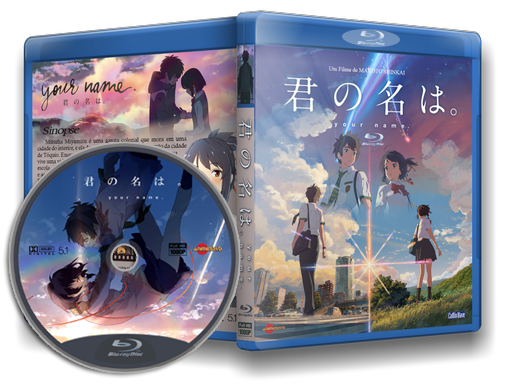 Anime Kimi no Na Wa em Blu-ray