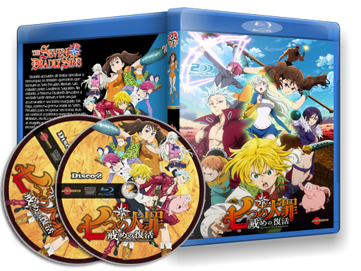 Nanatsu no Taizai - Série completa + Ovas + Filmes em DVD