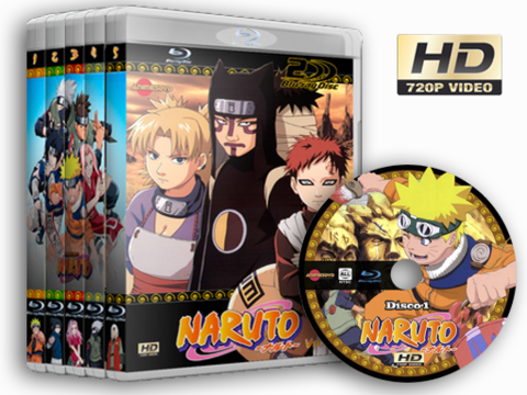 Naruto Cover Blu-ray