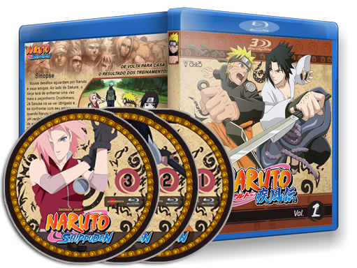 DVD: Nova Temporada de Naruto Apenas em 2011