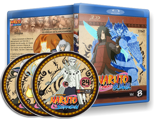 Comprar Naruto Shippuden em Blu-ray Vol.08