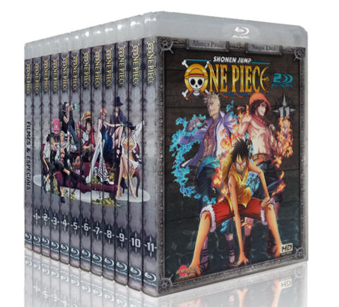 One Piece 1080 Episodios e Filmes (Coletânea em Blu Ray)