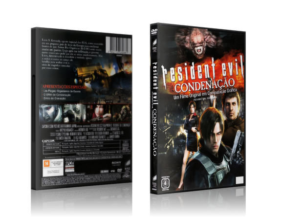 DVD Resident Evil: Condenação - Um Filme Original em Computação