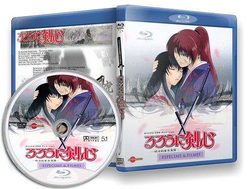 Dvd Samurai X Rurouni Kenshin Dublado + Filme + Ovas
