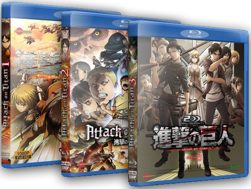 Comprar Anime Shingeki no Kyojin (Attaxk on titan) Completo em Blu-ray