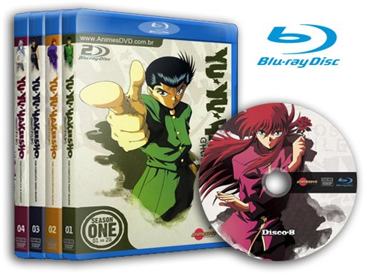Anime Yu Yu Hakusho em Blu Ray 1080p