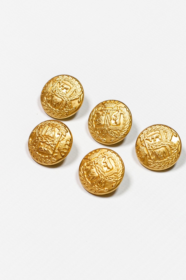 GOLDEN GLORY - Set de 5 botones dorados