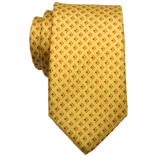 CORBATA SLIM DE SEDA NATURAL ESTAMPADA - comprar online