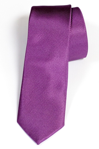 CORBATA LISA EN TWILL ANCHO DE 6 CM