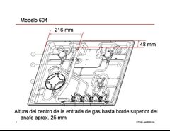 Anafe a gas FHM 604 | Franke - comprar online