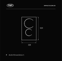 Anafe Vitroceramico 2 Zonas | TST en internet