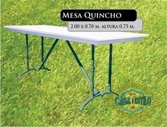 Juego de Quincho C/ apoyabrazos | Filfer - Casa con Estilo