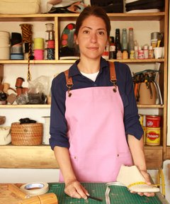 Sastre rosa - Baking Cakes Delantales