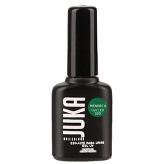 Esmalte de uñas semipermanente, de edición limitada, color verde intenso, marca Juka