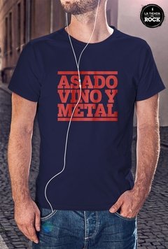 Asado, Vino y Metal en internet