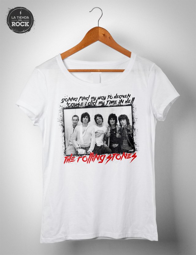 Remera de los rolling stones mujer hotsell