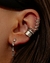 X FILES SILVER EAR CUFF (X1) - comprar online