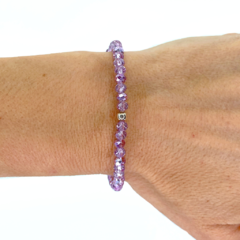 Pulsera Cristal #4 Lila en internet