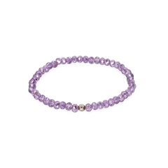 Pulsera Cristal #4 Lila