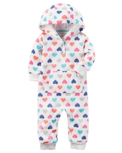 Talle: 3 y 9 Meses Carter's - Jumpsuit Polar / Microfleece