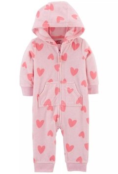 Talle: 3 Meses Carter's - Jumpsuit Polar / Microfleece