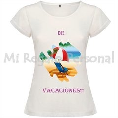 Remera de Mujer. Podes Personalizarla!