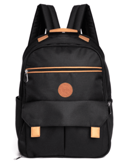 Mochila Maternal "MATILDA NEGRA" - comprar online