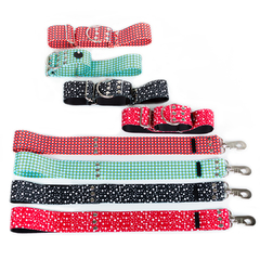 Collar estilo Martingale y Manija estampado para galgos y perros grandes en internet