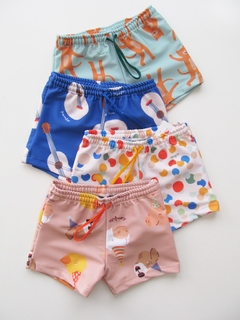 Short de baño Folk bebés - discontinuo - Pambokids